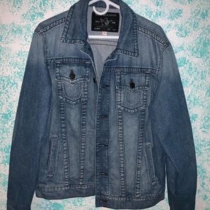 True religion denim jacket world tour